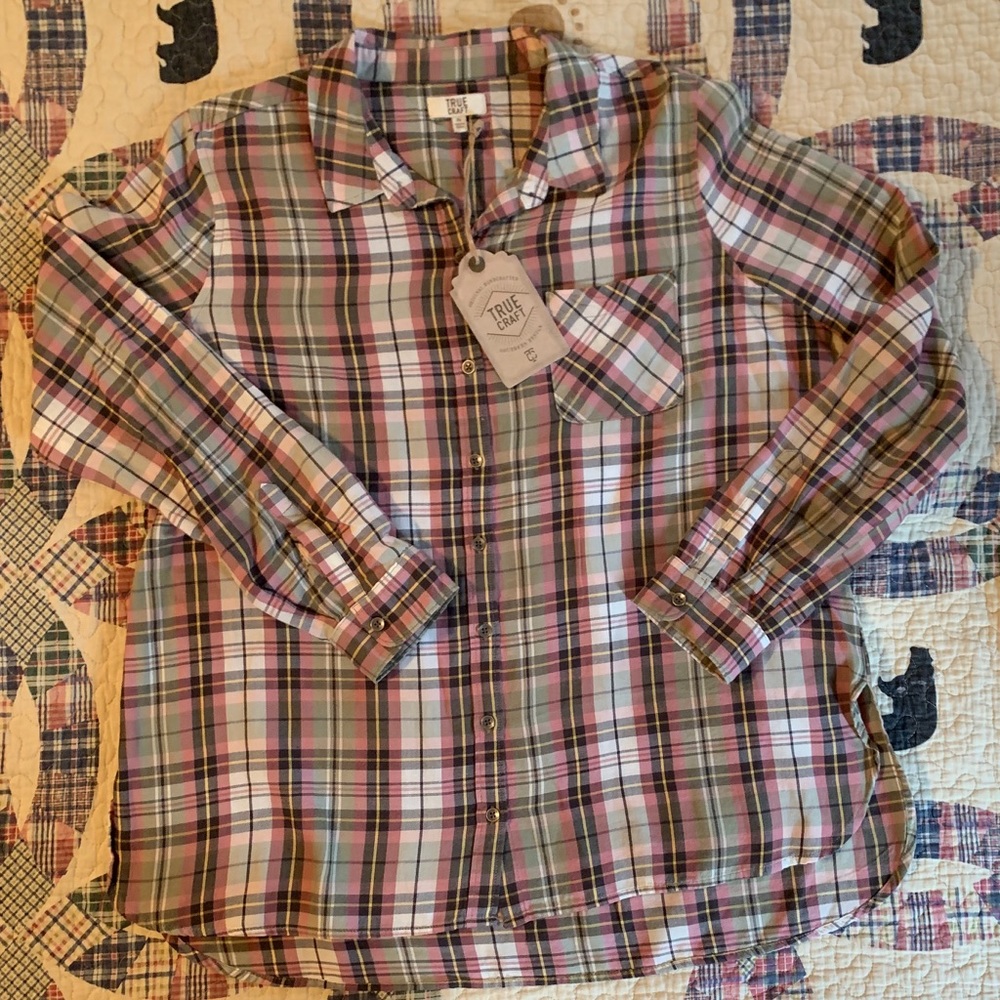 NWT - True Craft flannel shirt
